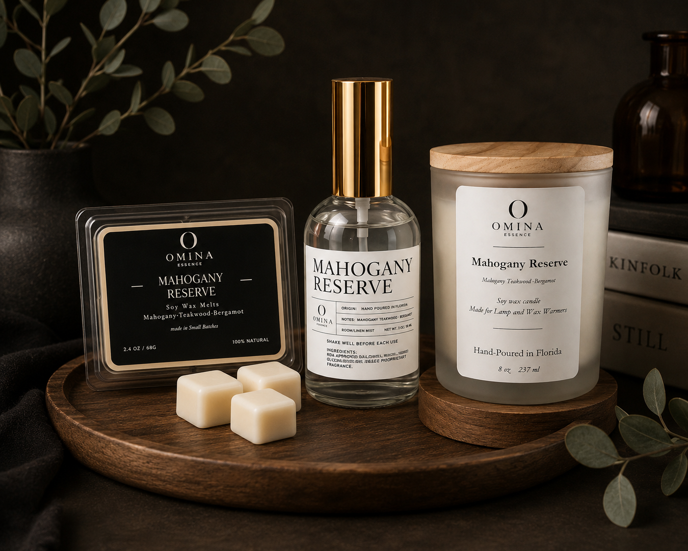 OMINA Essence | Ritual Set — Mahogany Reserve Omina