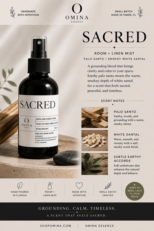 SACRED Room & Linen Mist Omina