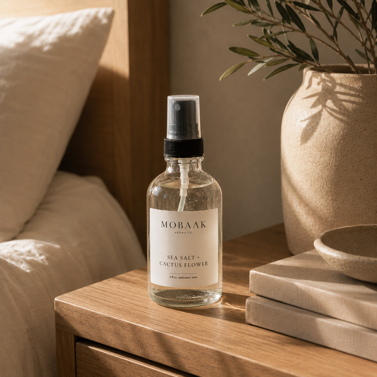 Sea Salt & Cactus Flower Ambiance Mist Mobaak Aromatherapy Shoppe