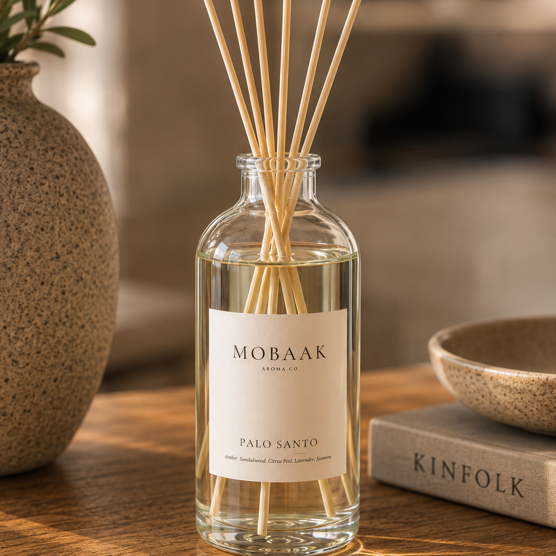 Palo Santo Reed Diffuser Mobaak Aromatherapy Shoppe