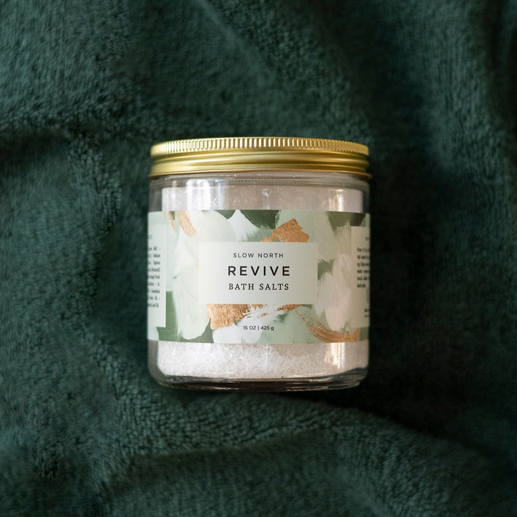 Revive Bath Salts - 15 oz Jar Slow North