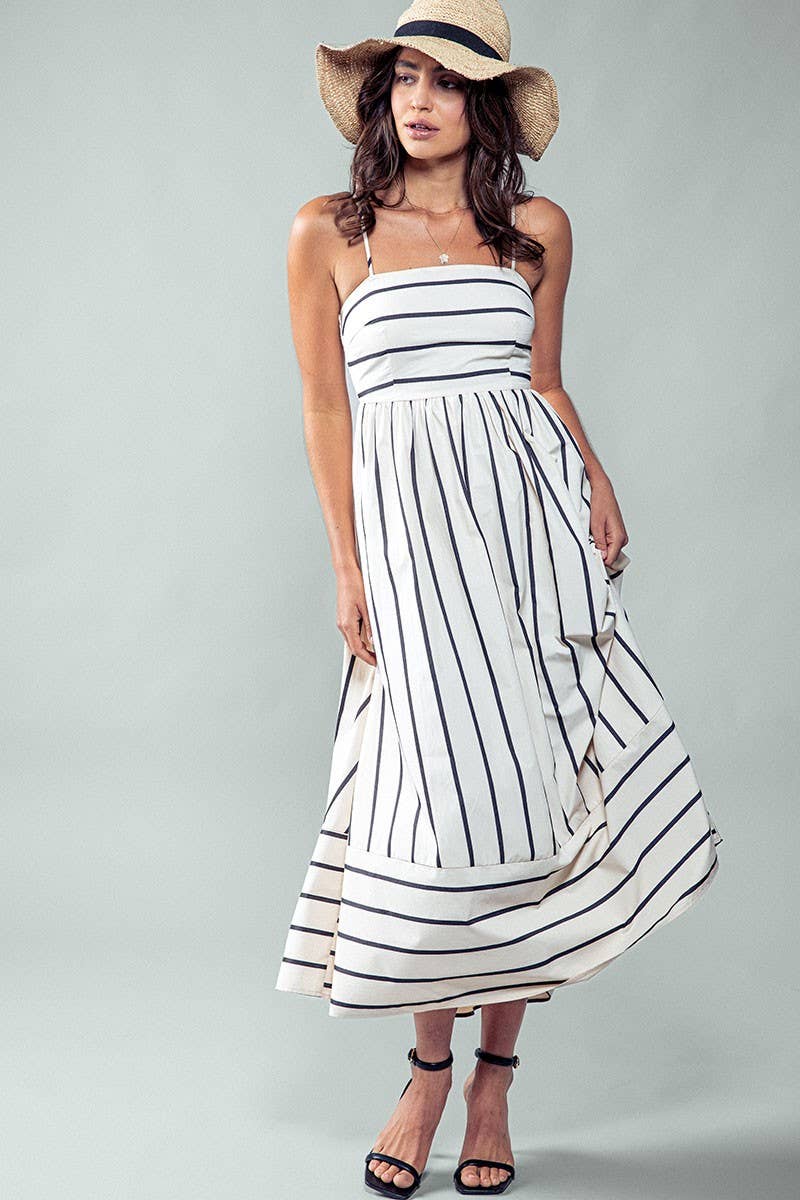 Salt & Soul Striped Sundress Fitkitty Culture Athleisure Wear, Yoga Wear & Women's Clothing