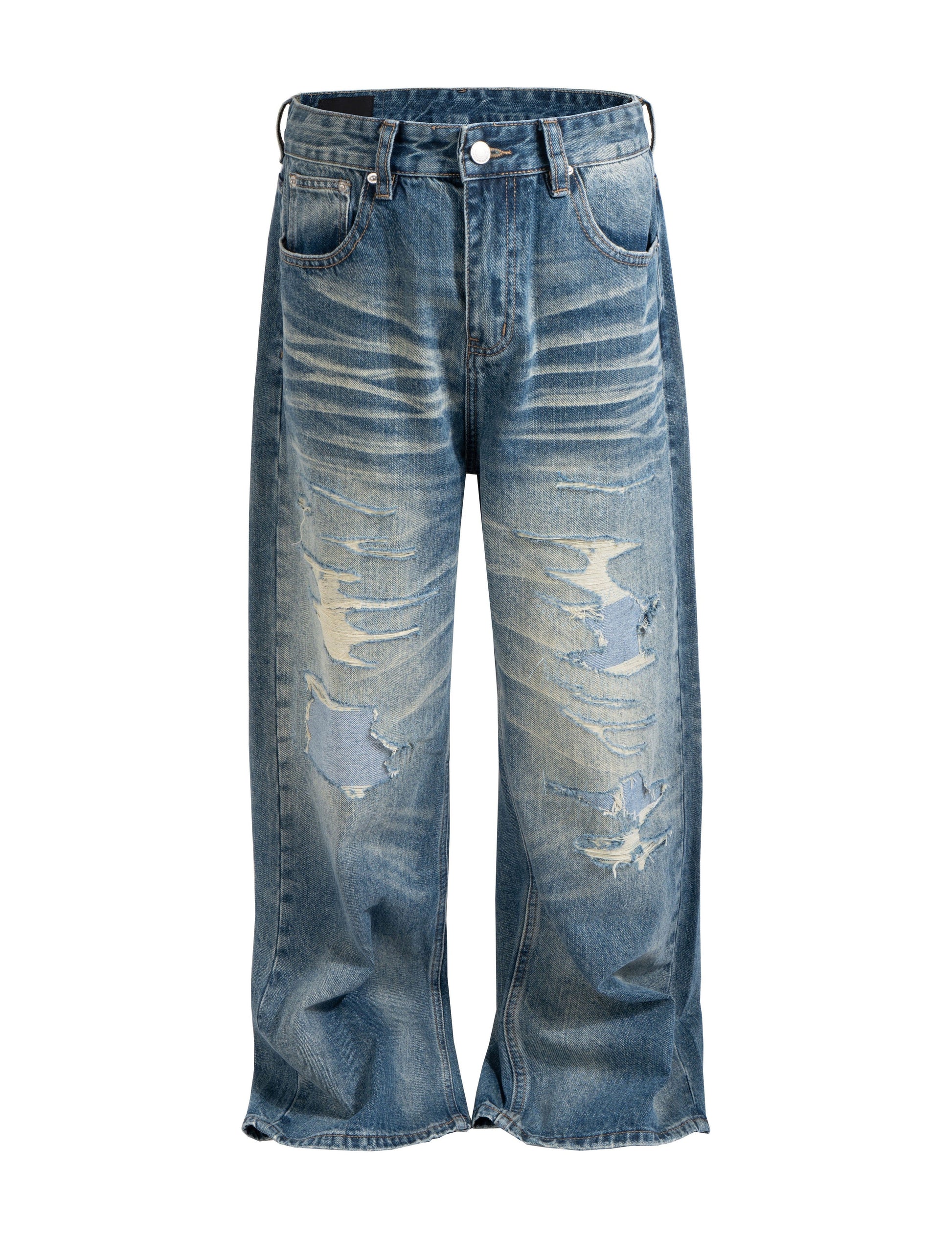 SANDWASH PATCHWORK DENIM UNDEVELOPED