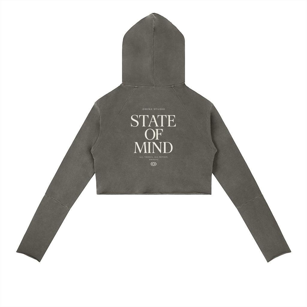 Vintage Washed Raw Edge Hoodie ODMPOD