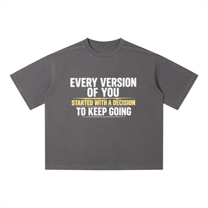 Unisex Vintage Wash Boxy T-Shirt ODMPOD
