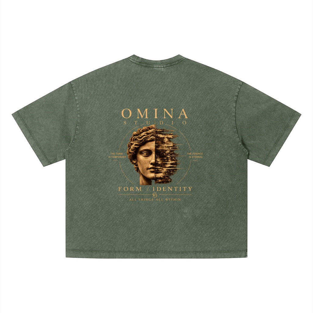 Unisex Vintage Wash Boxy T-Shirt ODMPOD