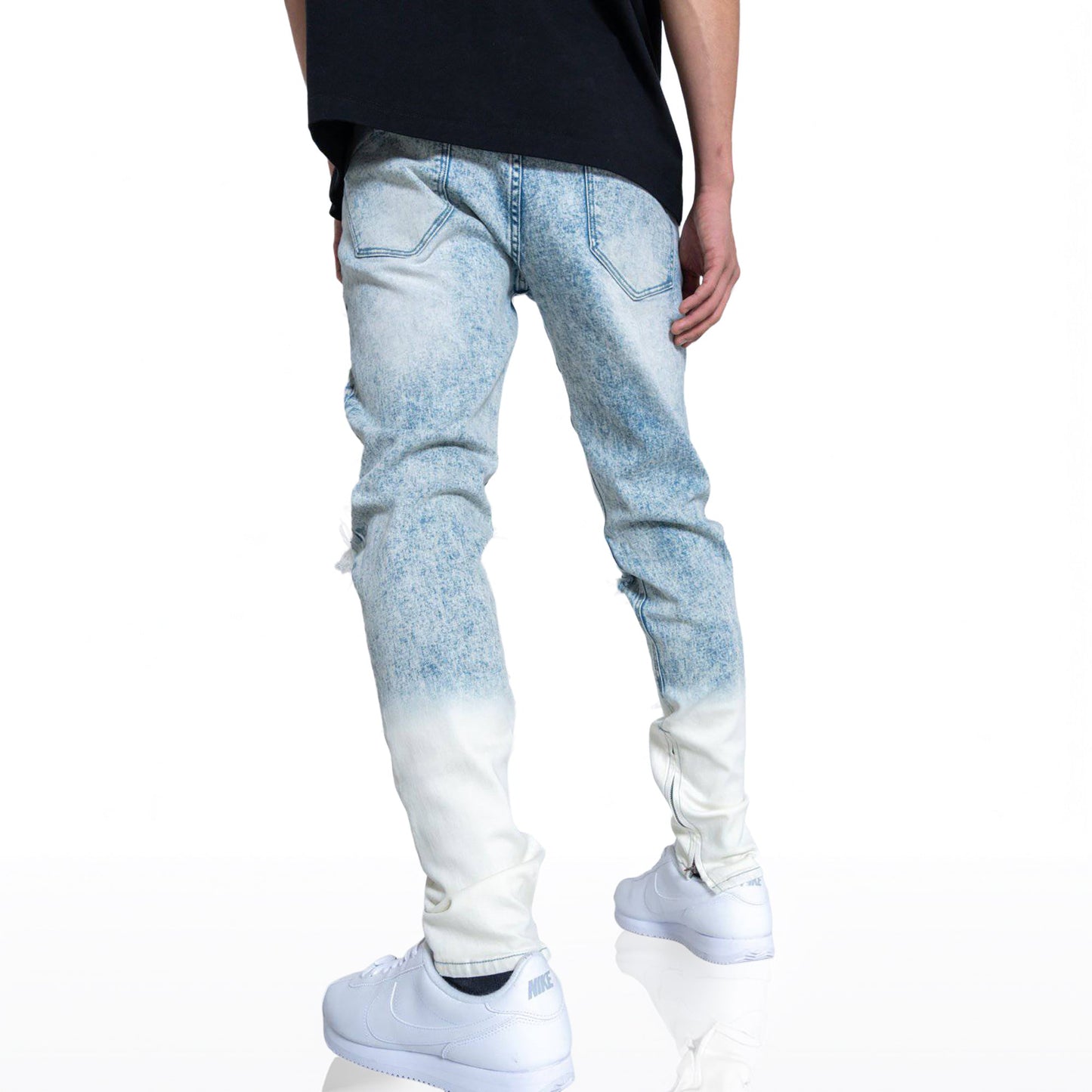 Konus Men's Acid Washed Jean in Blue Shop at Konus