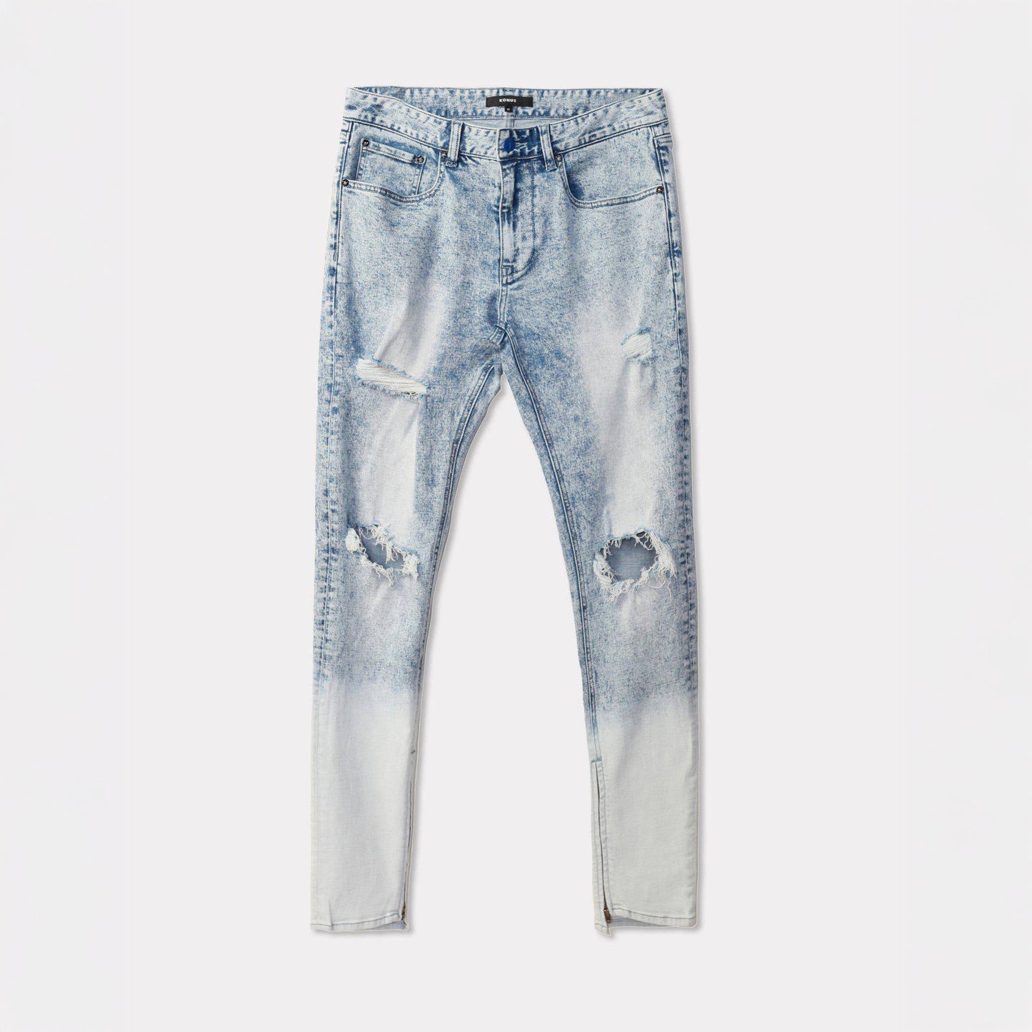 Konus Men's Acid Washed Jean in Blue Shop at Konus