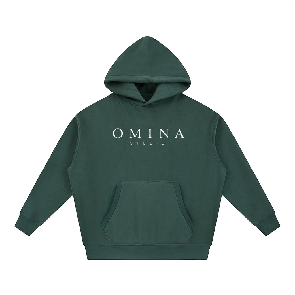 Omina Studio Essential Oversized Boxy Fit Fleece Hoodie ODMPOD
