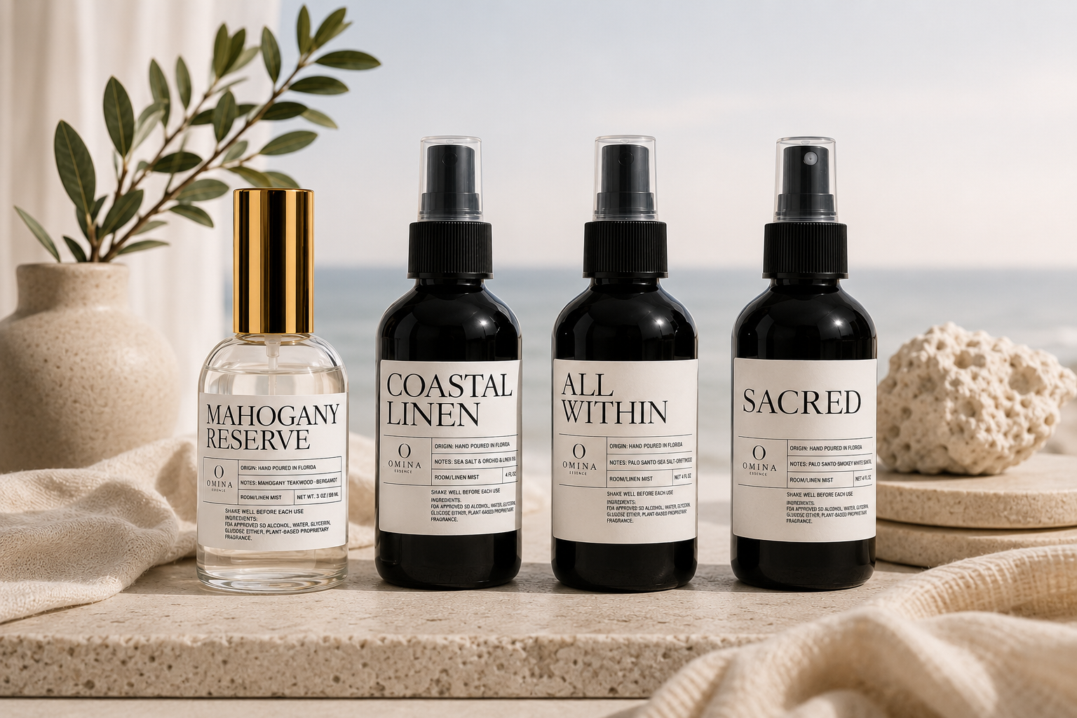 OMINA Essence | The Signature Collection Room Spray Bundle Omina