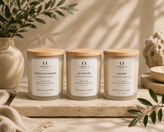 OMINA Essence | Signature Three — Candle Collection Omina