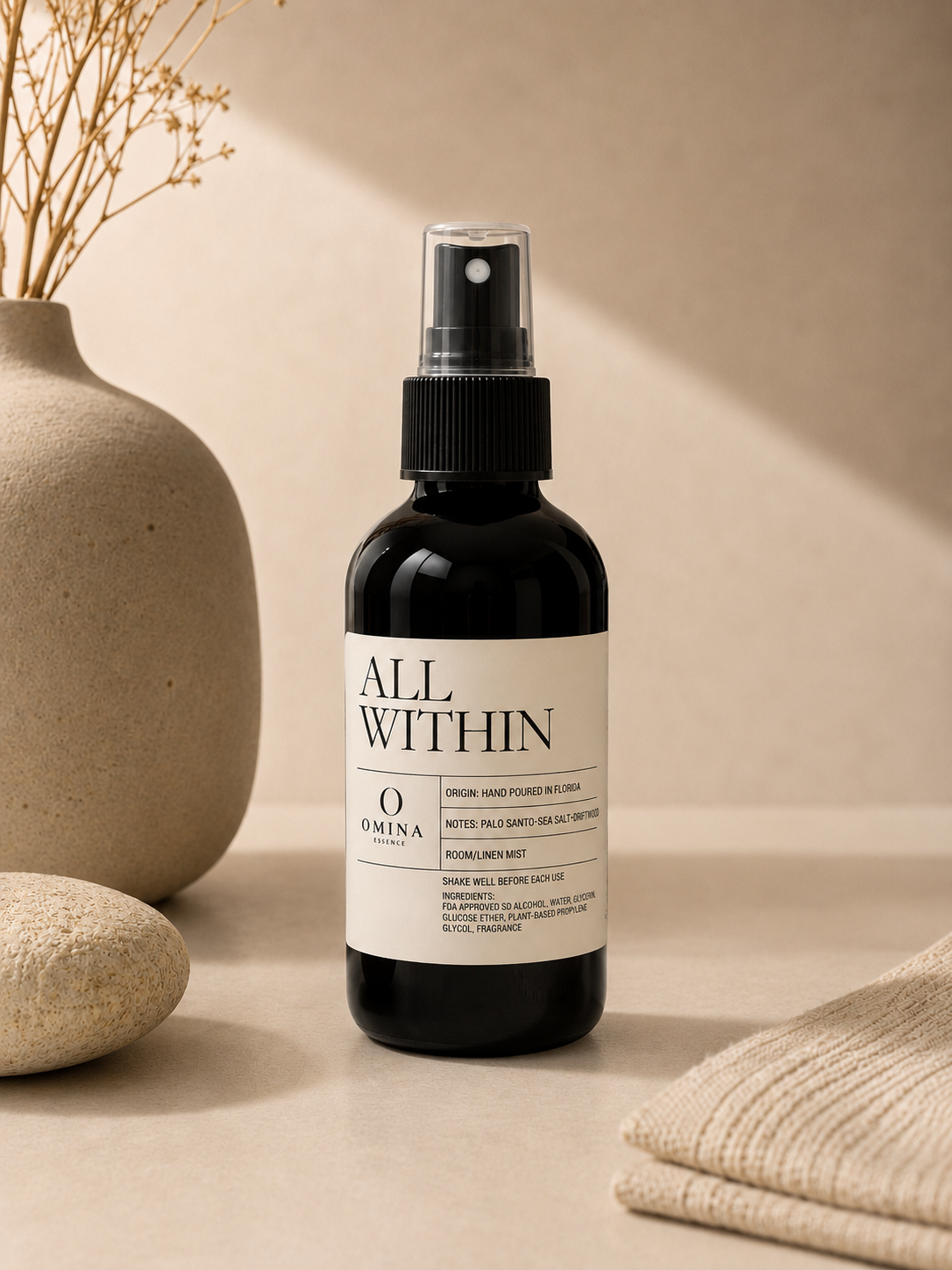 OMINA ESSENCE – ALL WITHIN Room & Linen Mist Omina