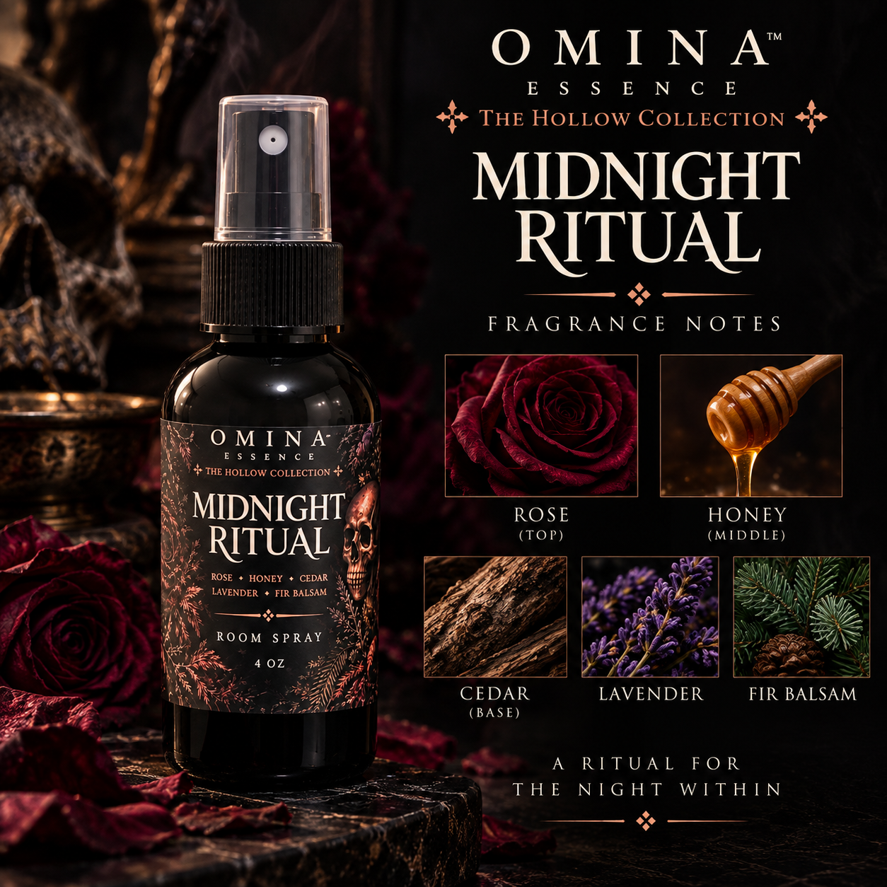 MIDNIGHT RITUAL — Room Spray Omina