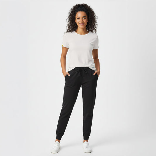 Kenzi White Short Sleeve Crew Auragen