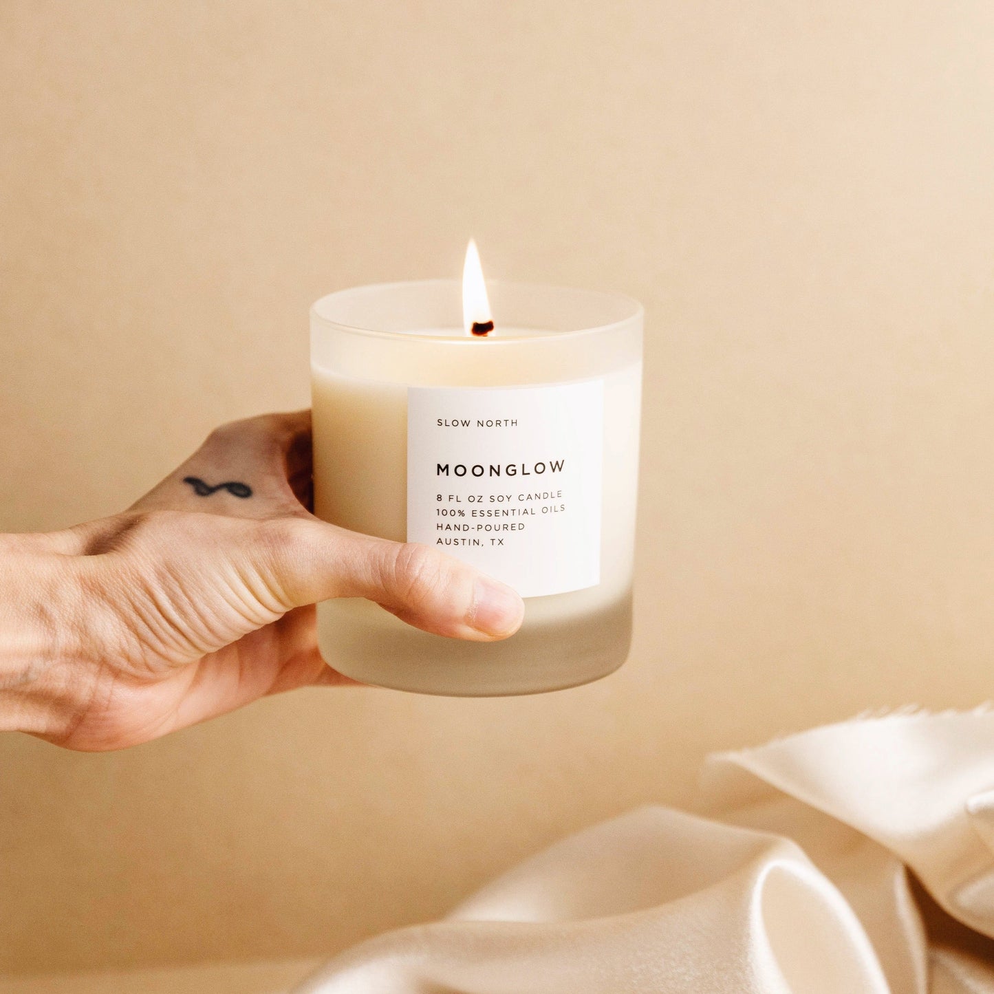 Moonglow - Signature Candle (Patchouli + Cinnamon + Black Pepper) Slow North