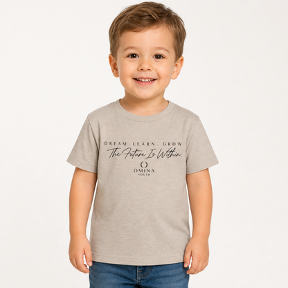 OMINA Youth | Dream. Learn. Grow. T-Shirt Omina