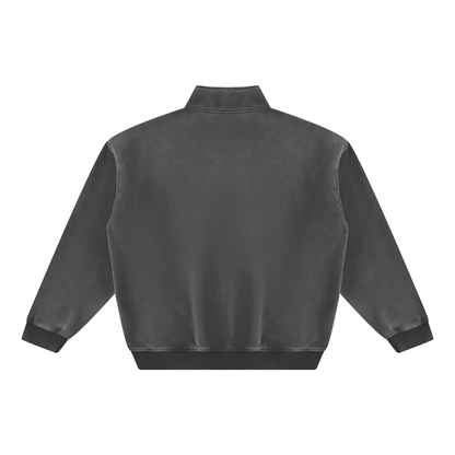 OMINA Essentials | Unisex Vintage Wash Fleece Sweatshirt ODMPOD