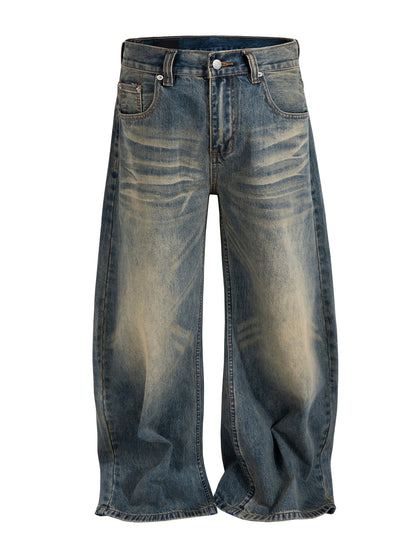 SANDWASH BAGGY DENIM UNDEVELOPED