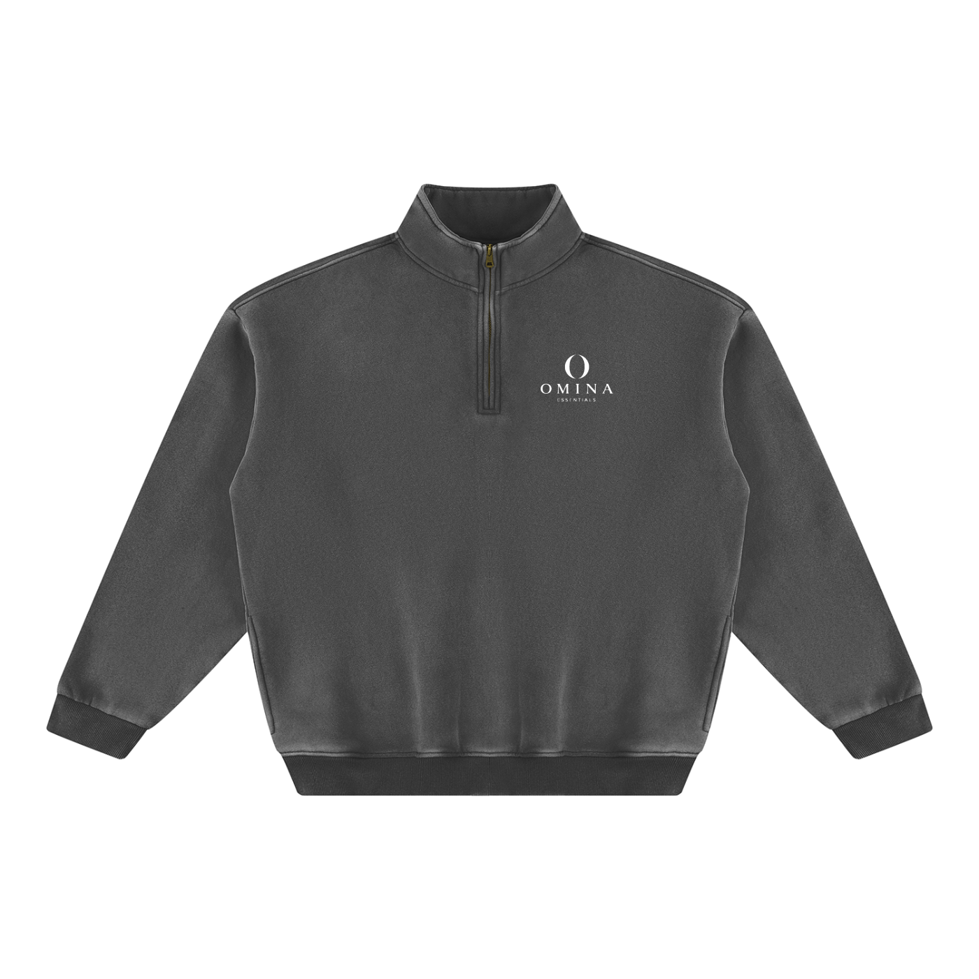 OMINA Essentials | Unisex Vintage Wash Fleece Sweatshirt ODMPOD