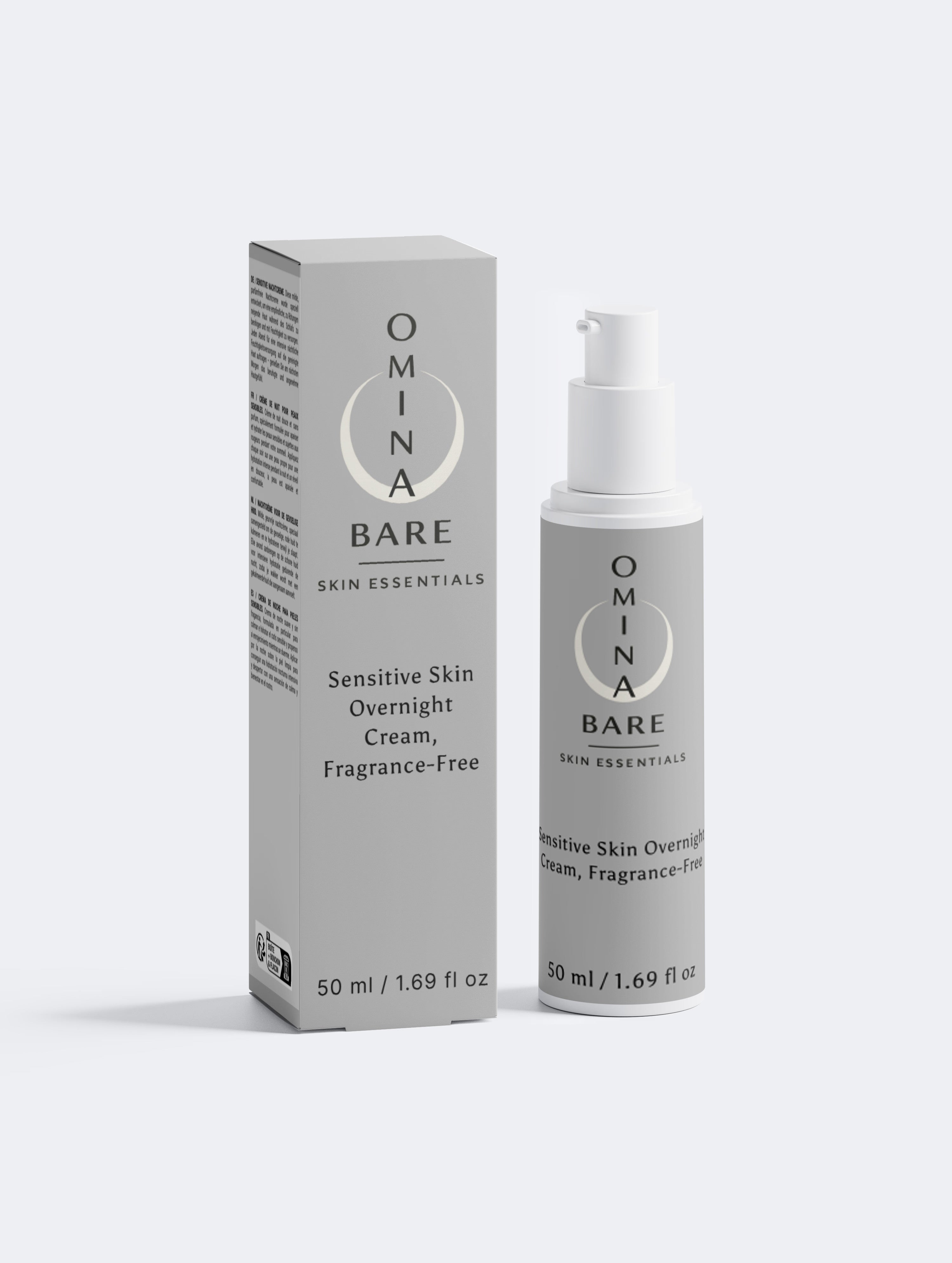 Sensitive Skin Overnight Cream, Fragrance-Free Selfnamed