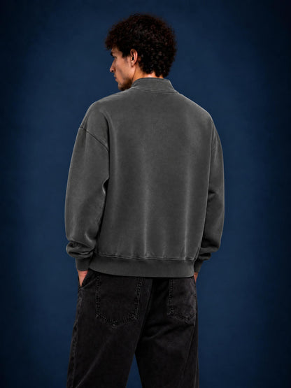 OMINA Essentials | Unisex Vintage Wash Fleece Sweatshirt ODMPOD