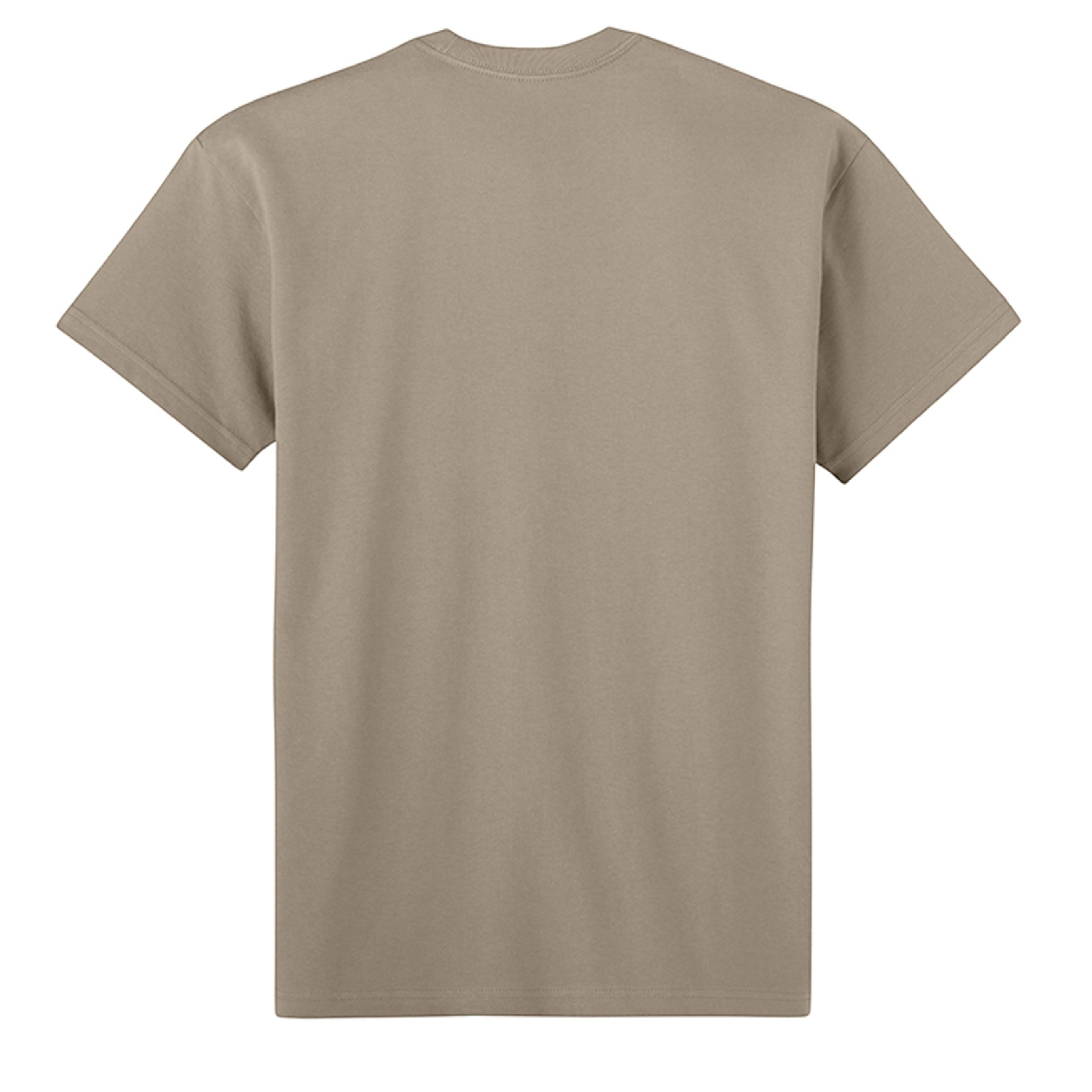 Omina Essentials oversized fit heavyweight cotton t-shirt in taupe. Timeless design for everyday wear.