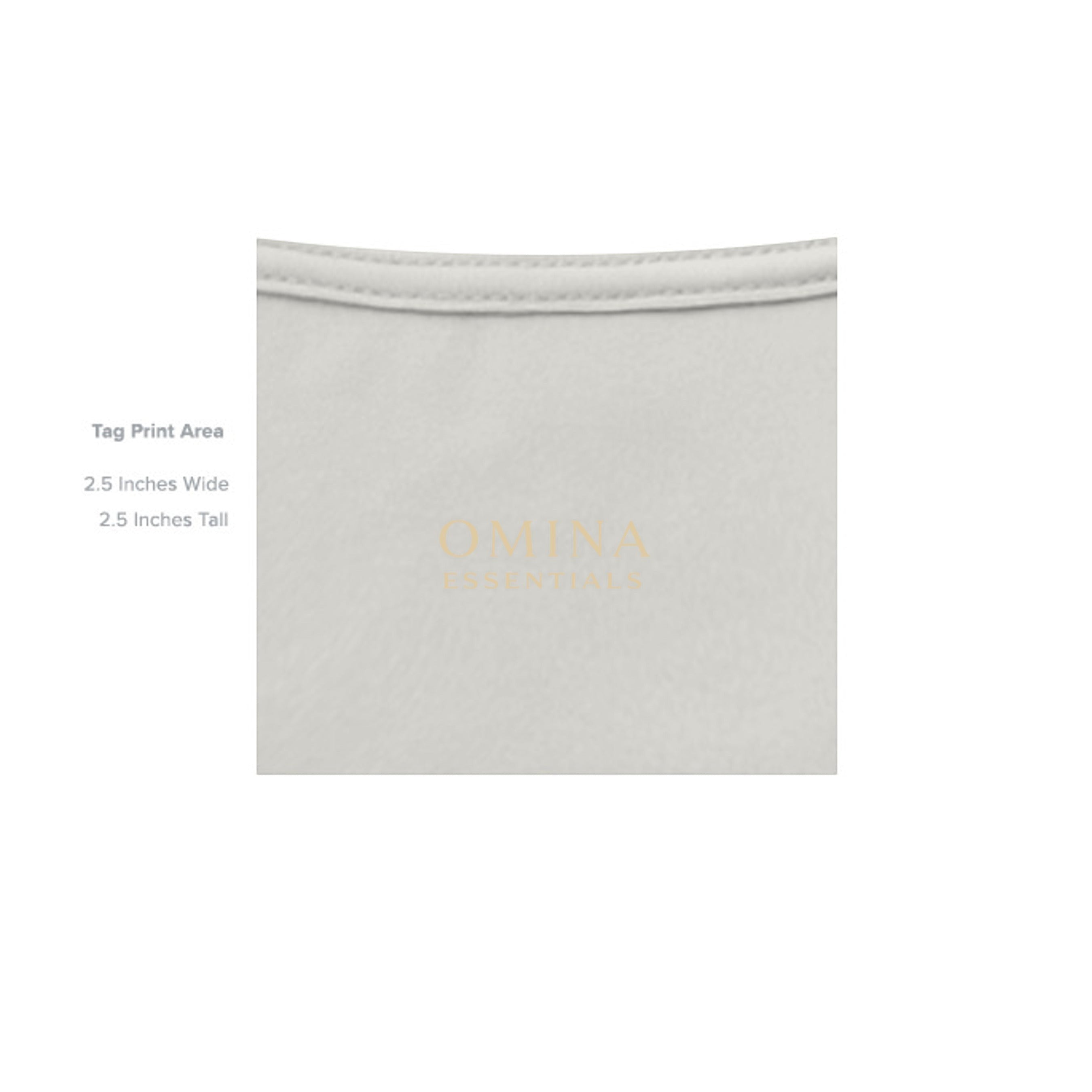 Omina Essentials white heavyweight combed ring-spun cotton t-shirt with relaxed oversized fit and minimalist design.