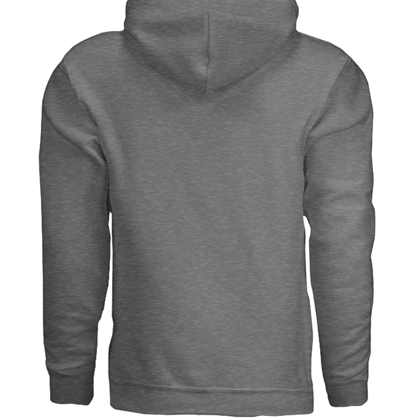 Omina grey graphic print hoodie sweatshirt with drawstring hood and kangaroo pocket.