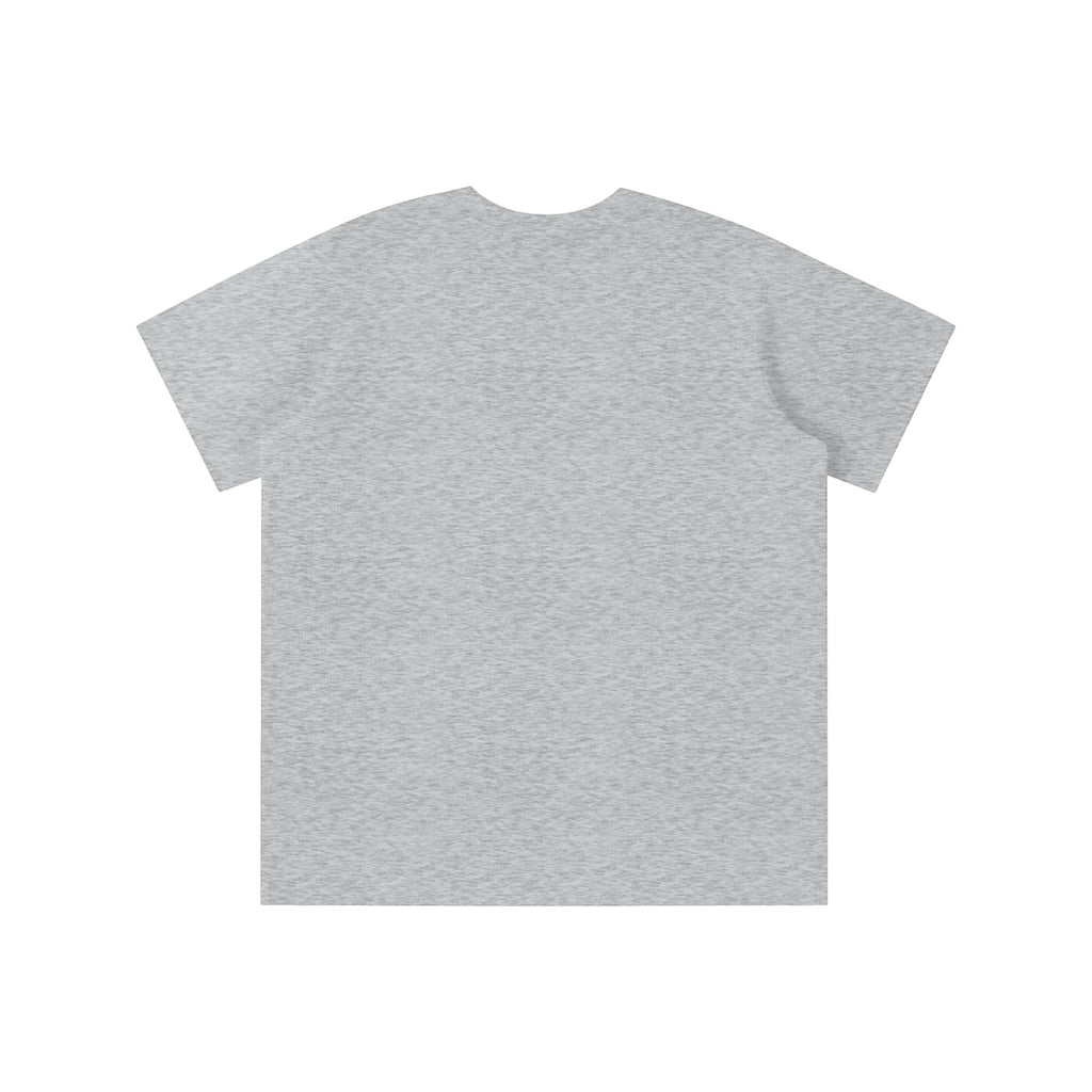 Omina Kids light grey heathered Sorona t-shirt with quick-dry cooling fabric and relaxed fit.