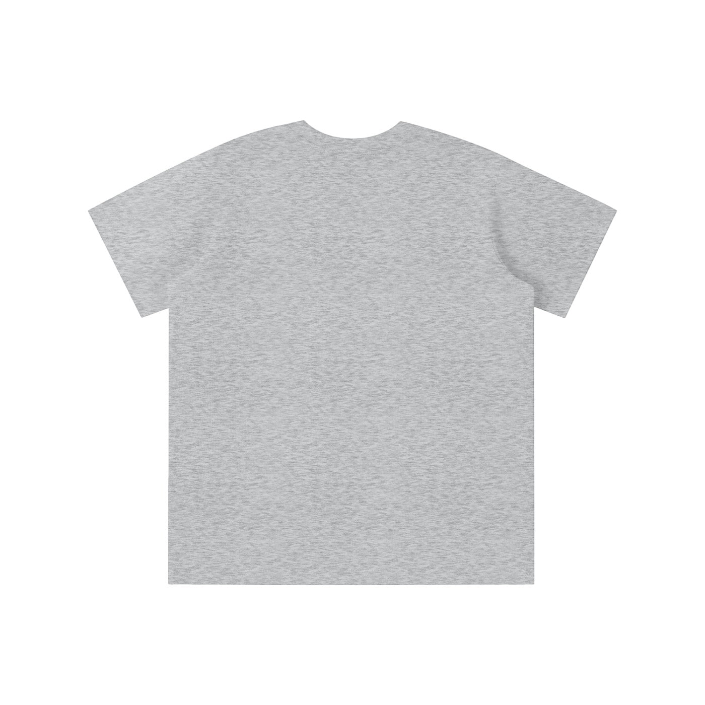 Omina Kids light grey heathered Sorona t-shirt with quick-dry cooling fabric and relaxed fit.