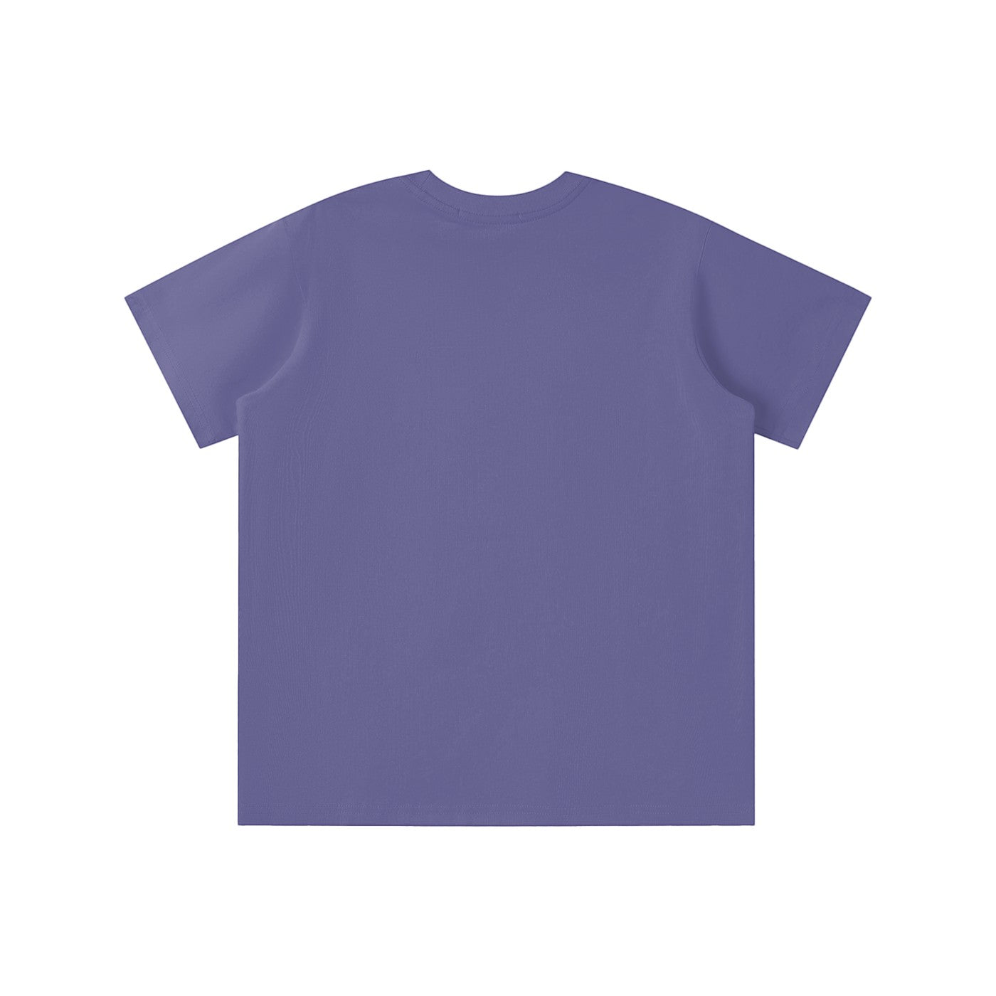 Omina Kids Sorona Quick-Dry Cooling T-Shirt in purple, made from moisture-wicking fabric for active days.