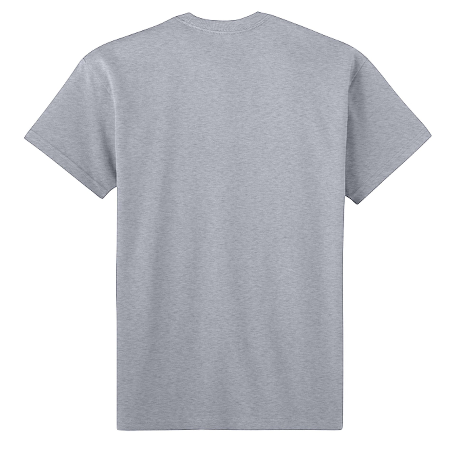 Omina Studio grey heavyweight cotton oversized t-shirt with dropped shoulders and relaxed fit.