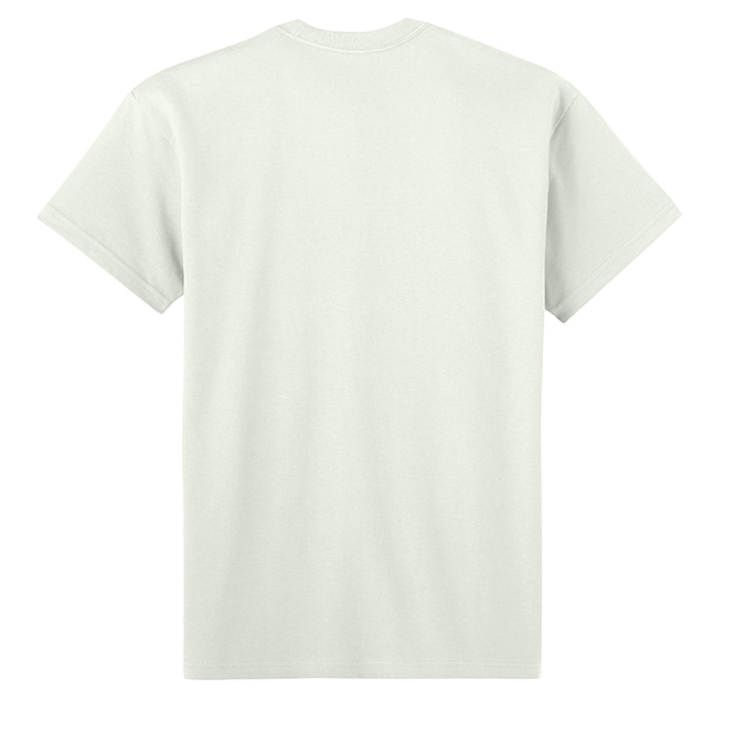 Omina Studio Intentional Living T-Shirt in off-white heavyweight cotton with relaxed fit and dropped shoulders.