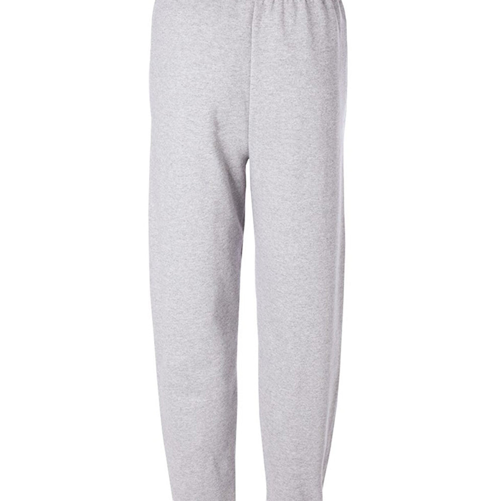 Omina Youth Next Gen Energy sweatpants in light grey heather. Relaxed fit, soft premium fabric, adjustable waistband.