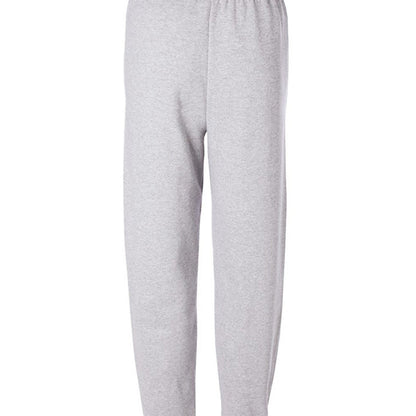 Omina Youth Next Gen Energy sweatpants in light grey heather. Relaxed fit, soft premium fabric, adjustable waistband.