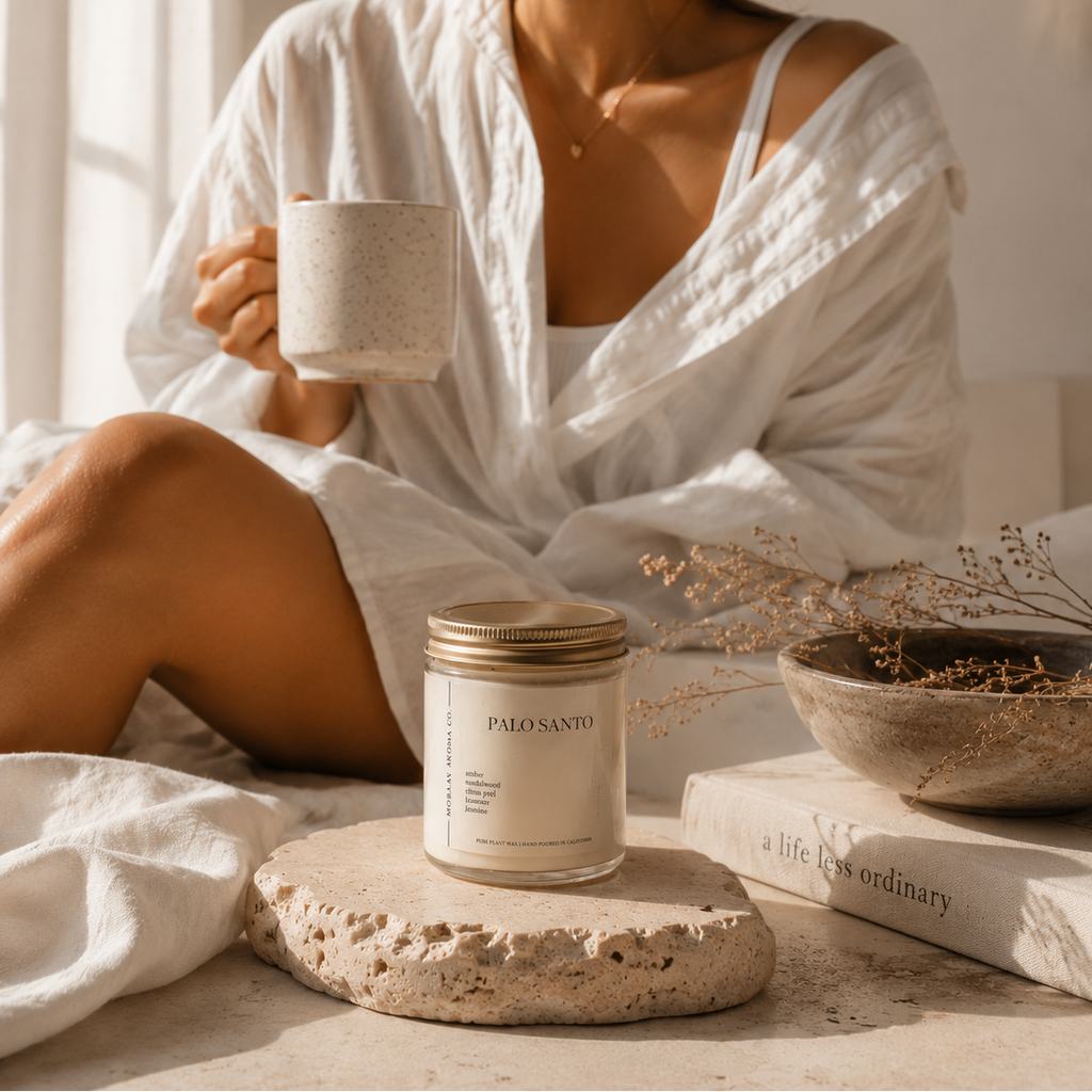 Palo Santo Candles Mobaak Aromatherapy Shoppe