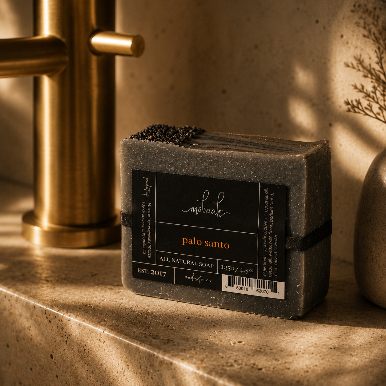Palo Santo All Natural Soap Mobaak Aromatherapy Shoppe
