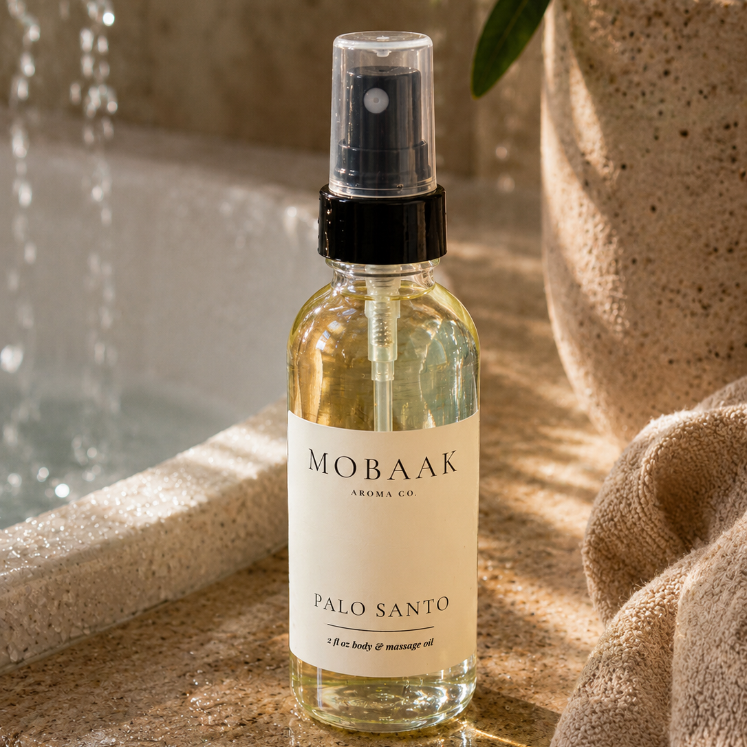 Palo Santo Travel Body Oil Mobaak Aromatherapy Shoppe