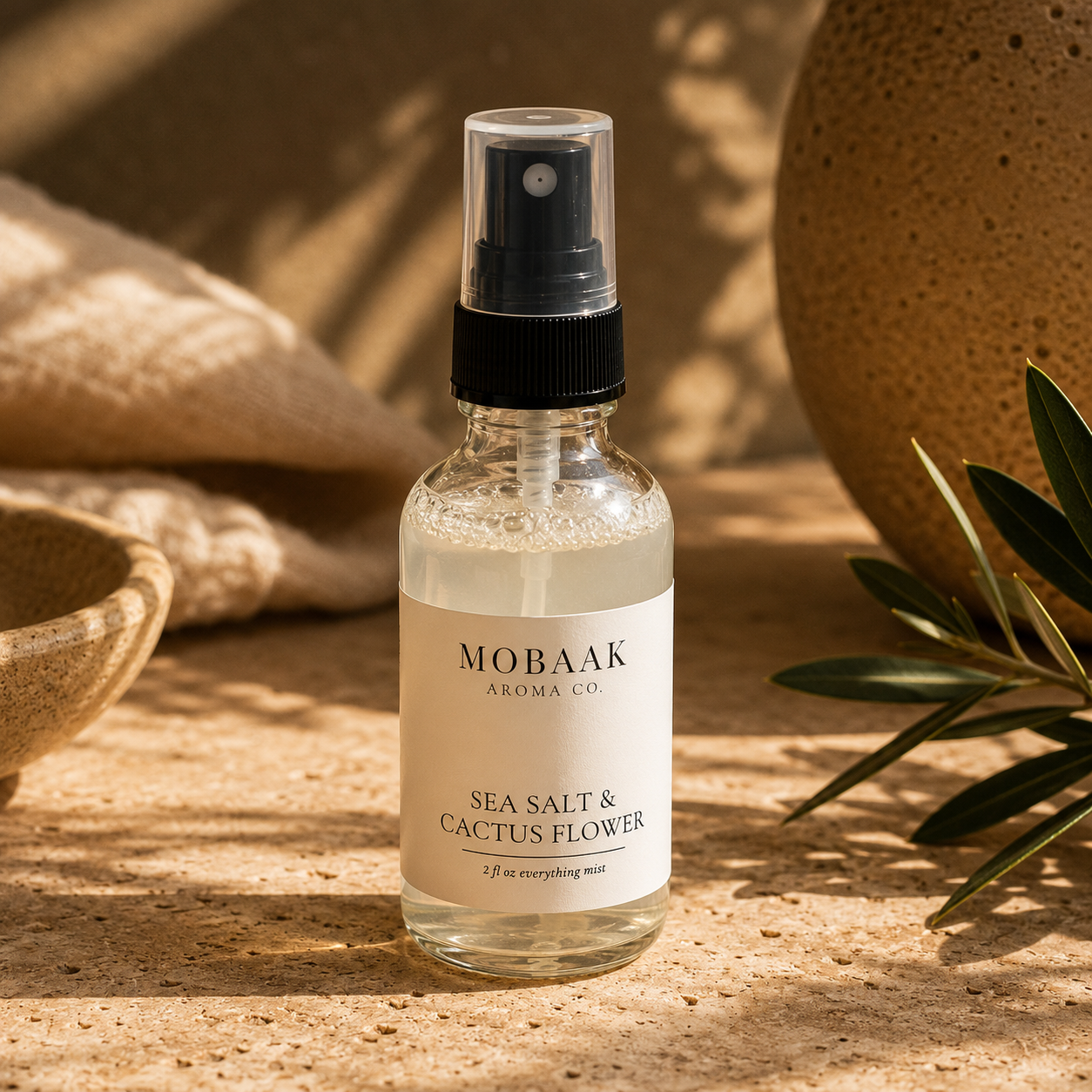 Sea Salt & Cactus Flower Everything Mist Mobaak Aromatherapy Shoppe